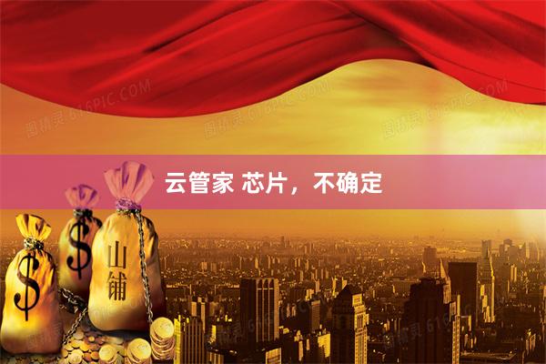 云管家 芯片，不确定