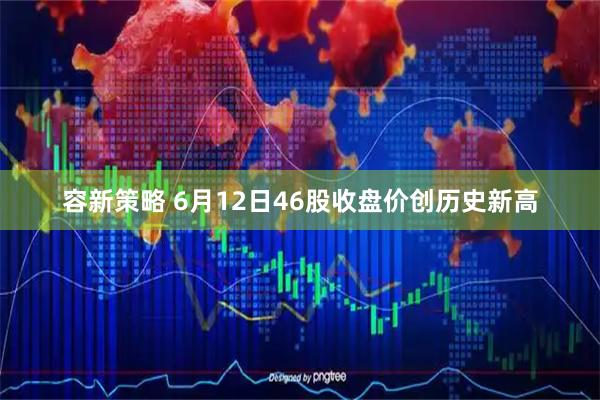 容新策略 6月12日46股收盘价创历史新高